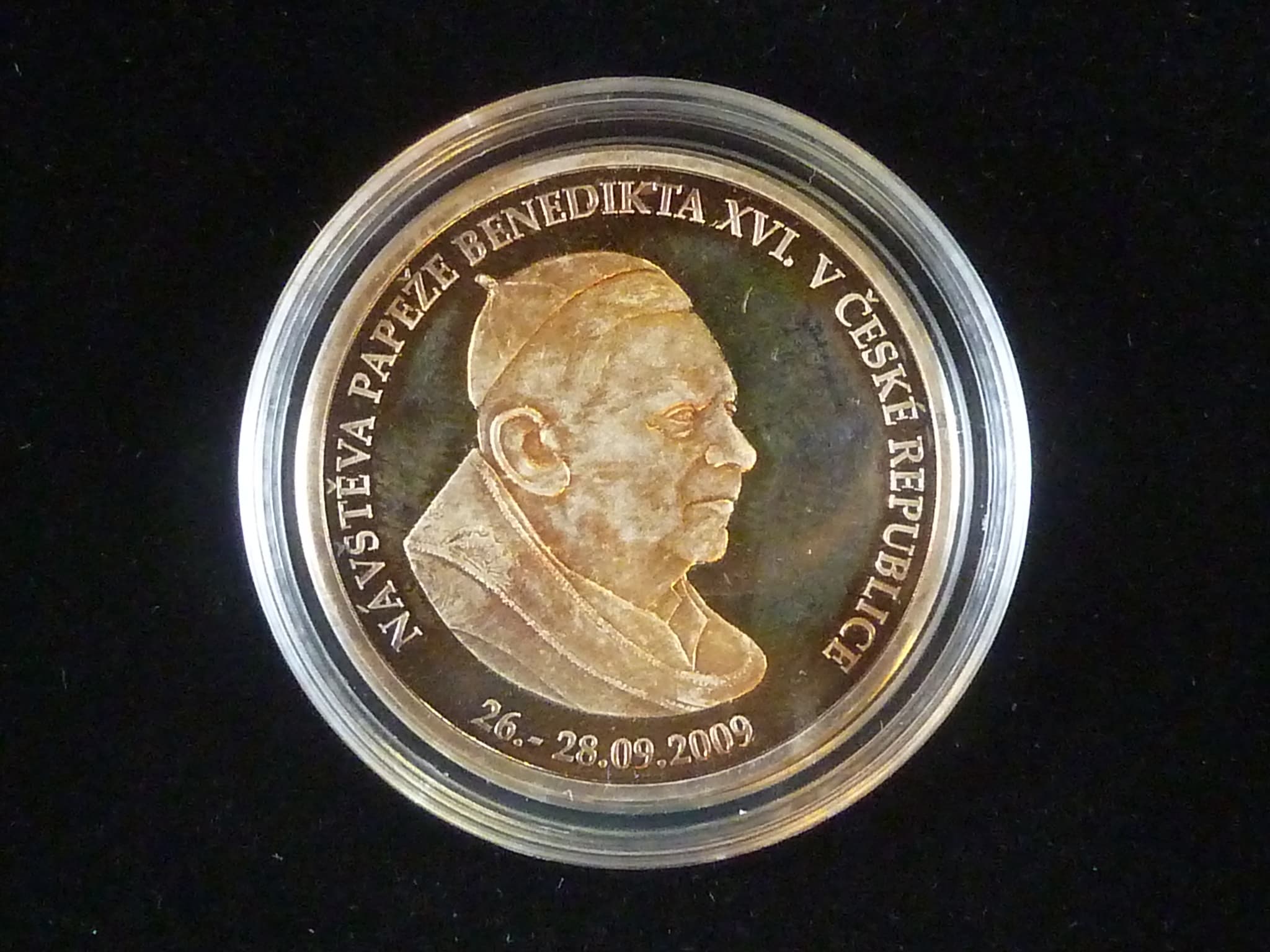 Papež Benedikt XVI. - návštěva ČR 2009, Ag 999