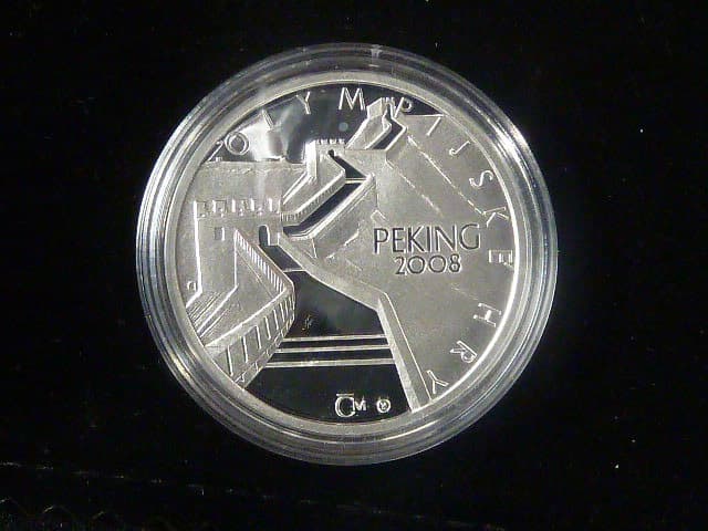 Olympijské hry Peking 2008, Ag 0,999, 16 g, náklad 1000 ks