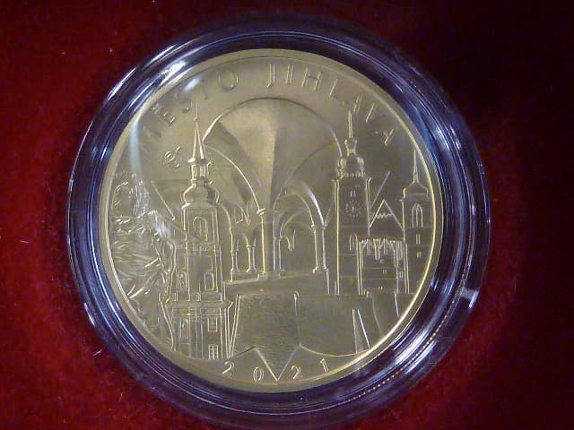 5000 Kč 2022 Městské památkové rezervace - město Jihlava, 1/2 OZ