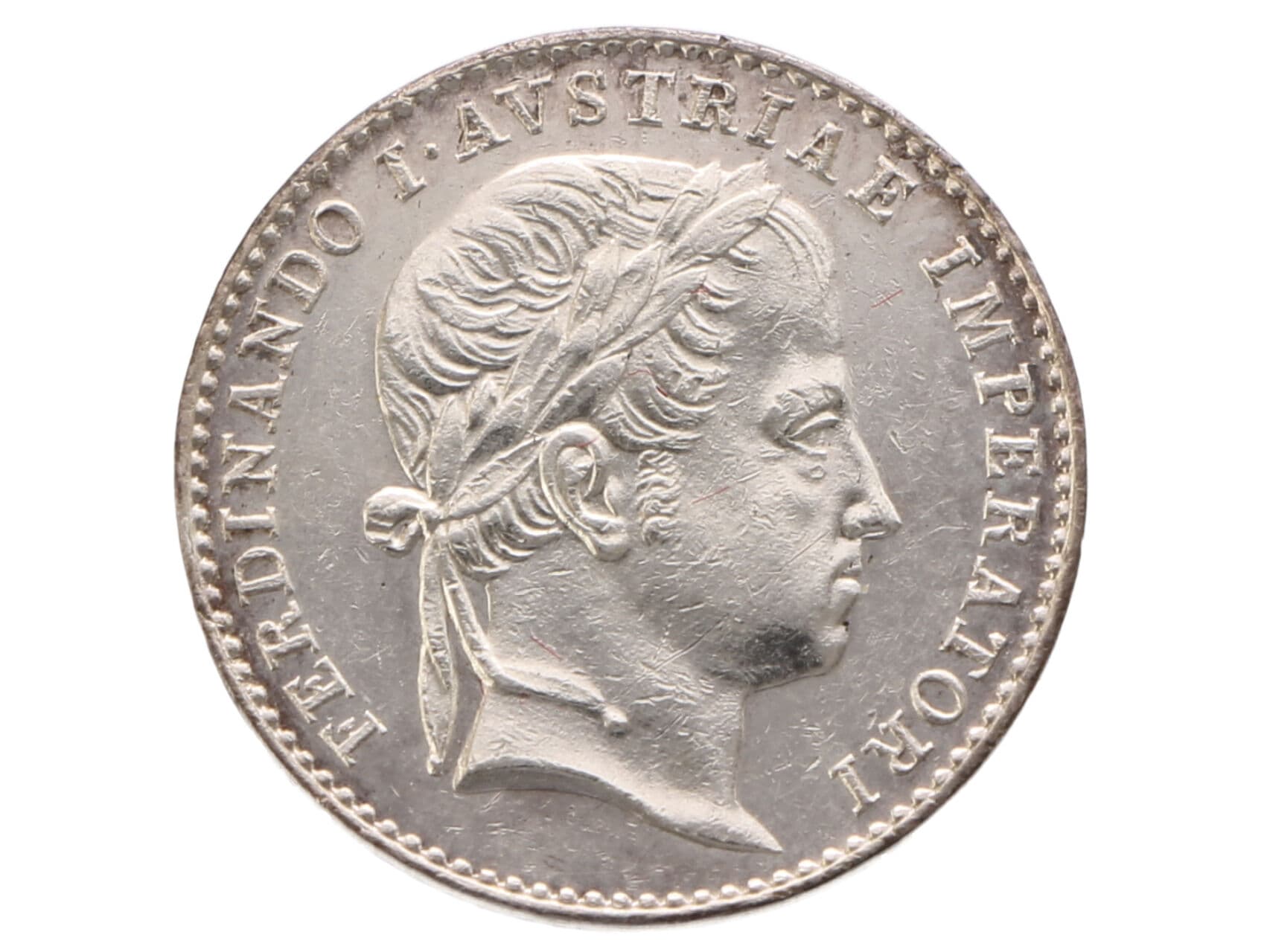 Žeton na korunovaci Ferdinanda V. Rakouským císařem_