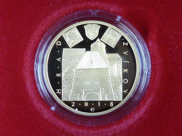 5000 Kč 2018 Hrady - Hrad Zvíkov, 1/2 OZ