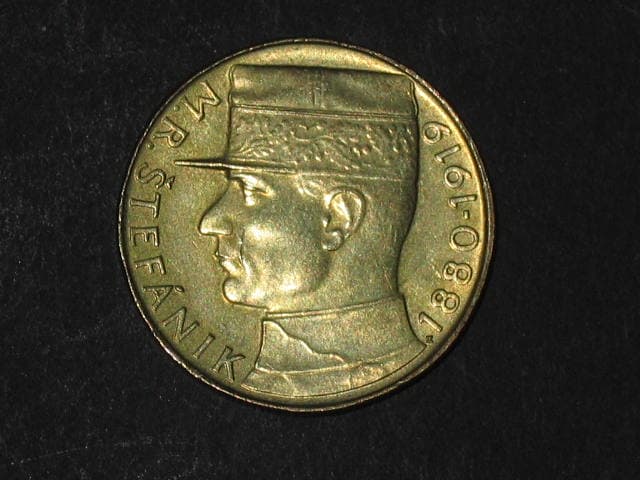 10 Kčs 1991, M.R.Štefánik
