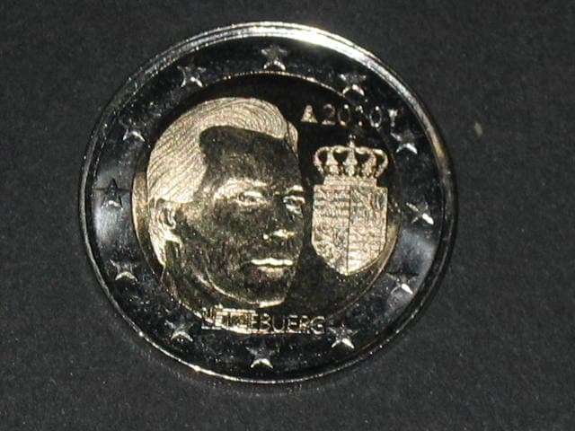 Luxemburg 2 EUR 2010 pamětní
