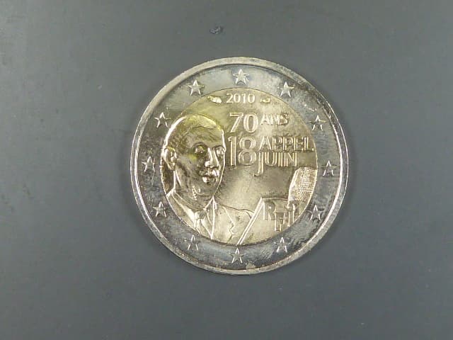 Francie 2 EUR 2010 pamětní
