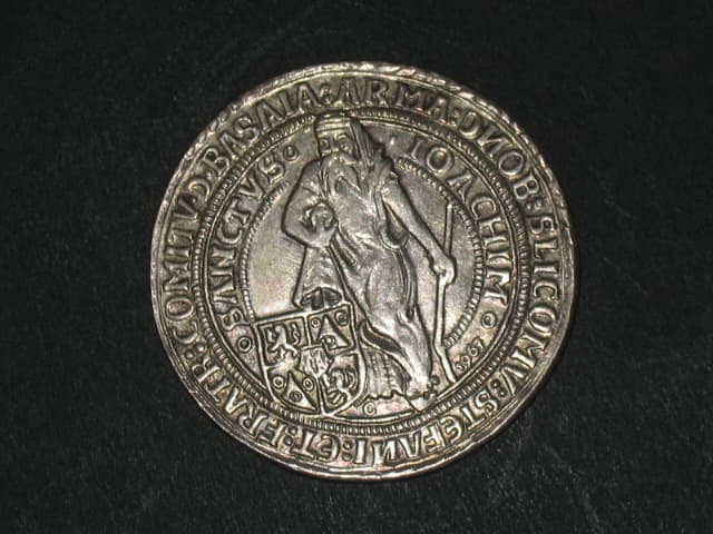 novoražba šlikova tolaru z roku 1520, mincovna Kremnice 1967, Ag