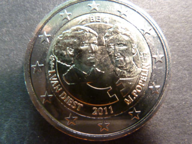 Belgie 2 EUR 2011 pamětní