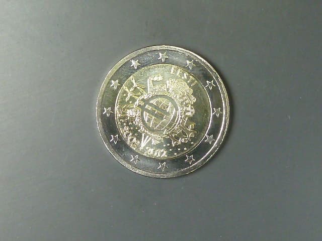 Estonsko 2 EUR 2012 společné vydání