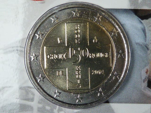 Belgie 2 EUR 2014 pamětní II.