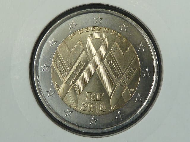 Francie 2 EUR 2014 pamětní