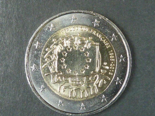 Francie 2 EUR 2015 pamětní - SPOLEČNÉ VYDÁNÍ