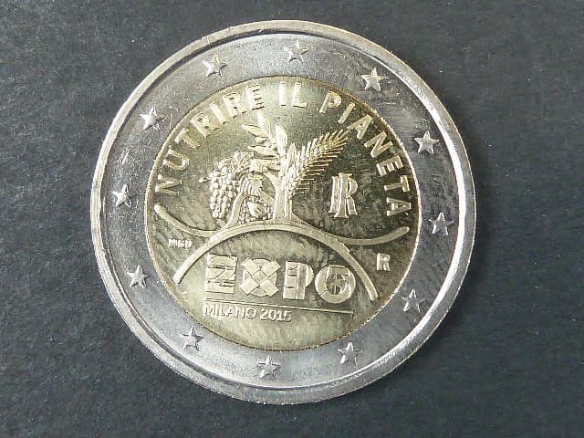 Itálie 2 EUR 2015 pamětní II.