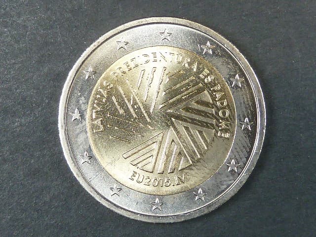 Lotyšsko 2 EUR 2015 pamětní