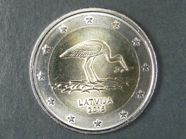 Lotyšsko 2 EUR 2015 pamětní II.