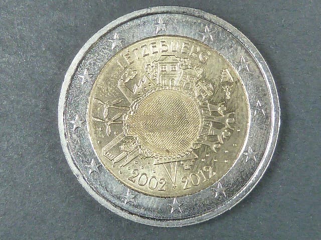 Luxemburg 2 EUR 2012 pamětní - SPOLEČNÉ VYDÁNÍ