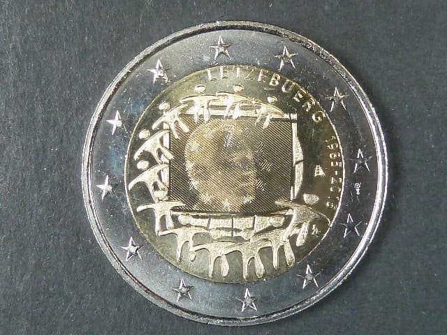 Luxemburg 2 EUR 2015 pamětní - SPOLEČNÉ VYDÁNÍ