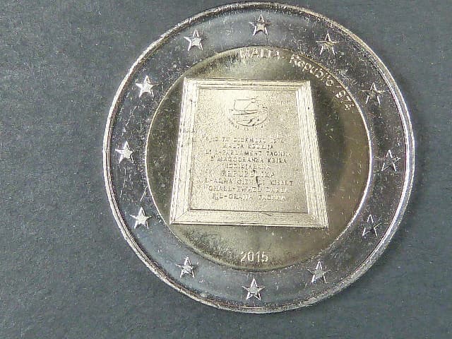 Malta 2 EUR 2015 pamětní