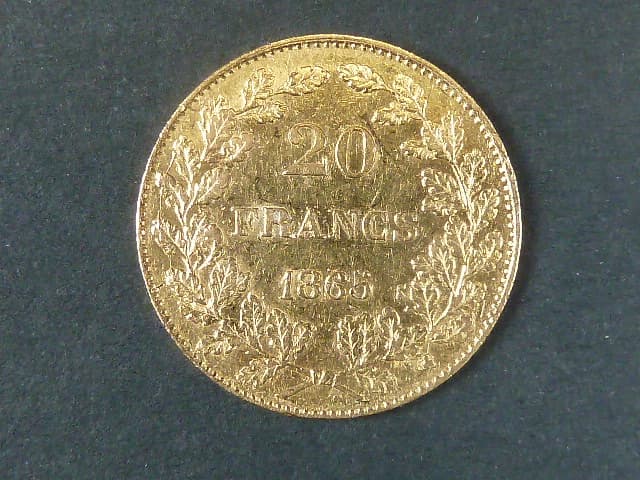 20 Frank 1865