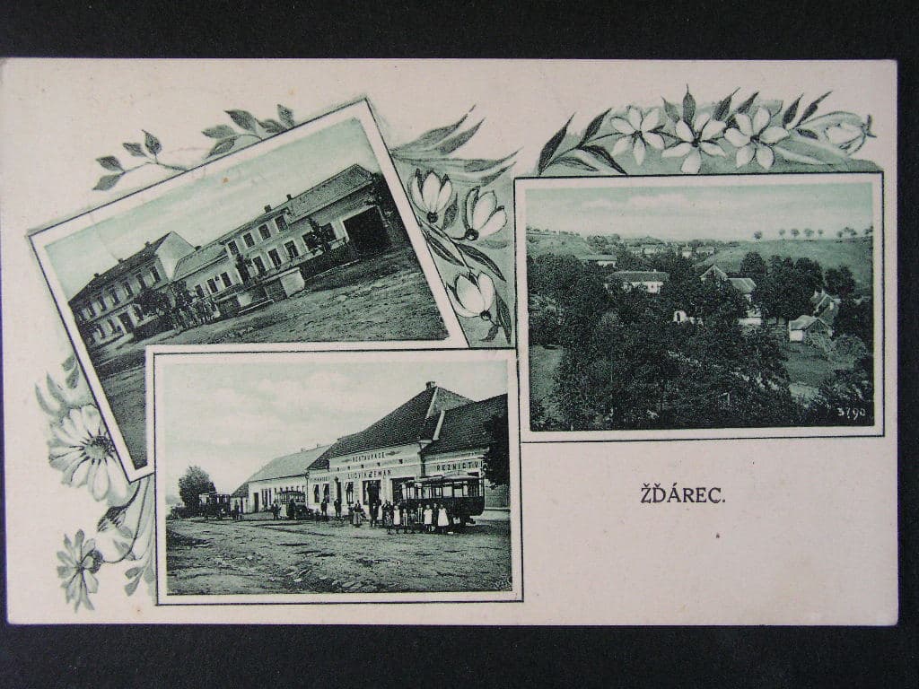 Žďárec okr. Žďár nad Sázavou, prošlá 1930