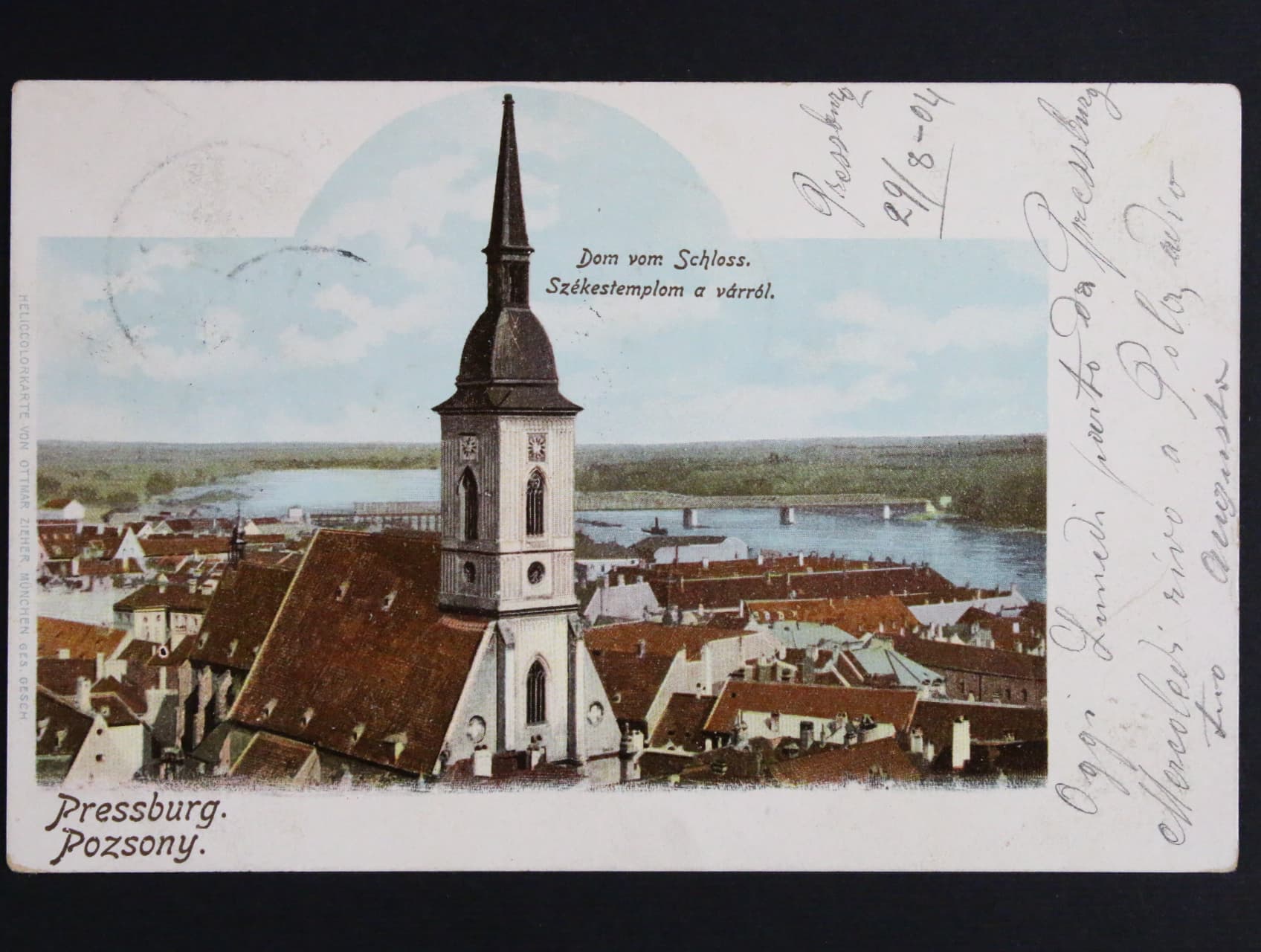 Bratislava, (Pozsony), prošlá 1904