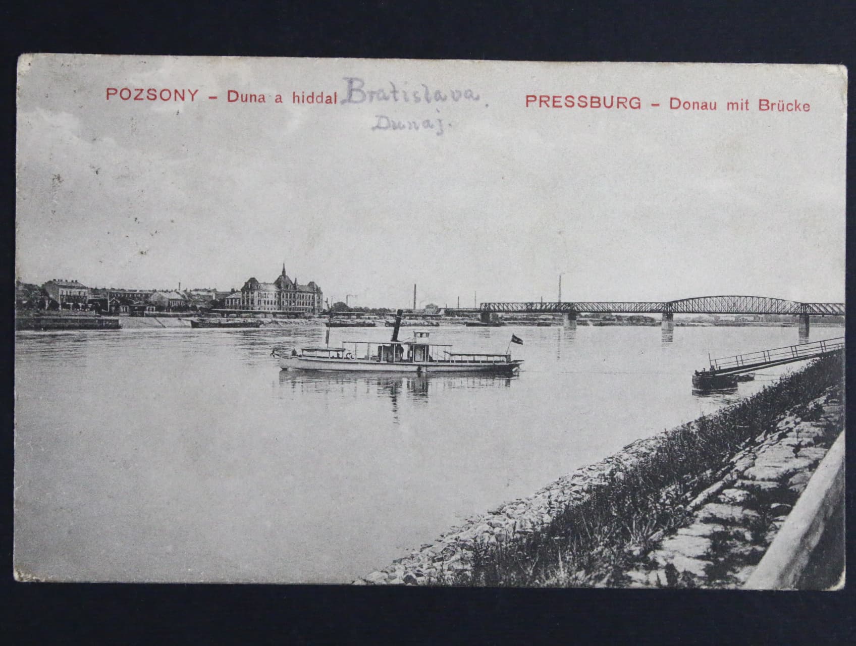 Bratislava, (Pozsony), prošlá 1919