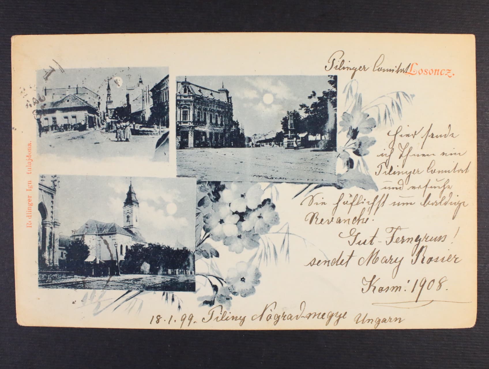 Lučenec, prošlá 1899