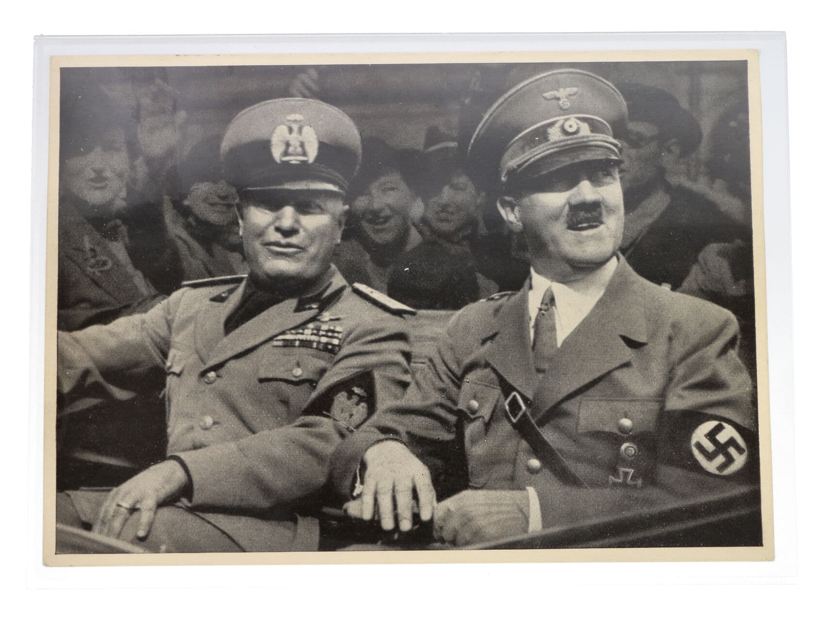 fotopohlednice "Manner der Zeit der Führer und Duce" nepoužitá s pam. raz.