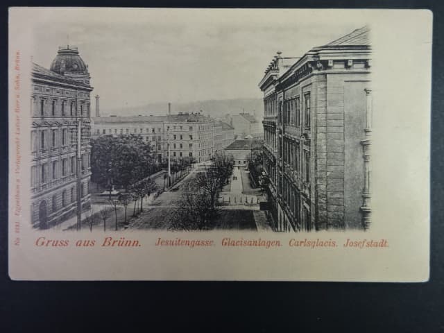 Brno - Jezuitská (Jesuitengasse), neprošlá