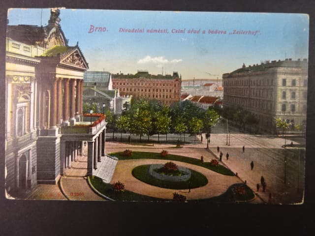 Brno - Malinovského nám. (Theaterplatz), prošlá