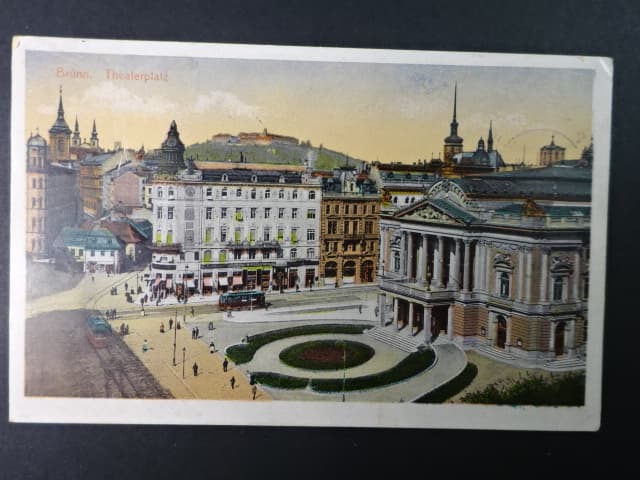 Brno - Malinovského nám. (Theaterplatz), prošlá
