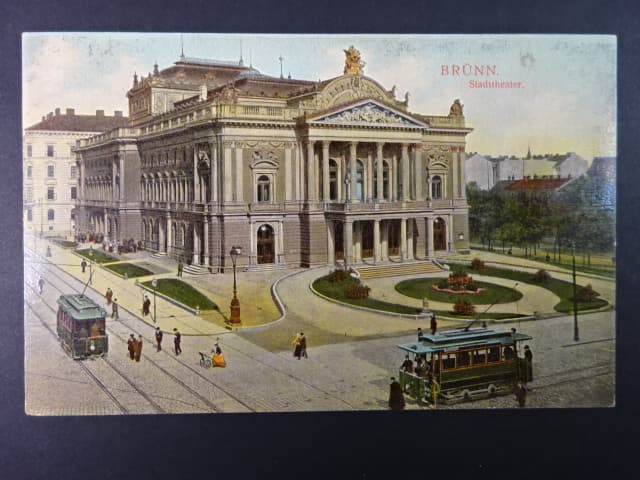 Brno - Malinovského nám. (Theaterplatz), neprošlá
