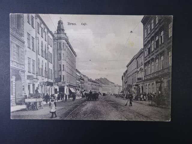 Brno - Cejl (Zeile), prošlá 1918