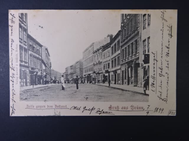 Brno - Cejl (Zeile), prošlá 1899