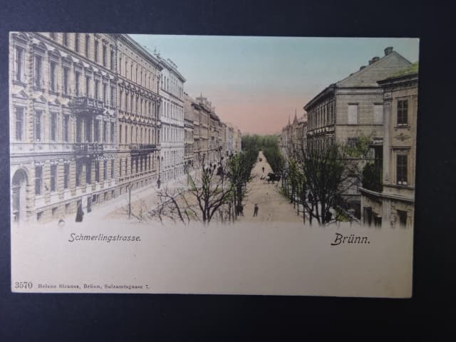 Brno - Třída Kpt. Jaroše (Schmerlingova - Schmerlingstrasse), neprošlá