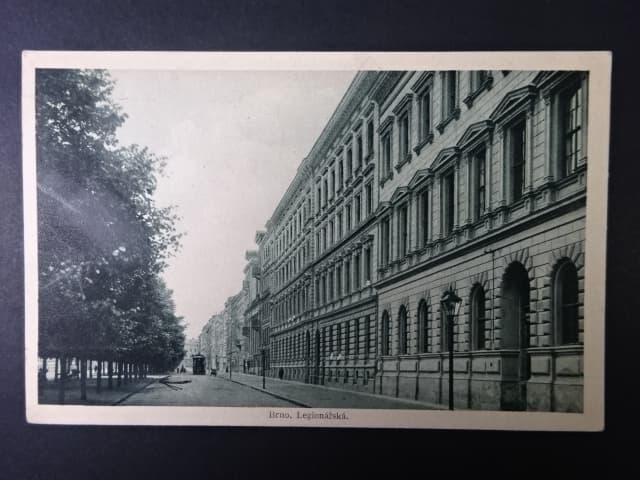 Brno - Třída Kpt. Jaroše (Schmerlingova - Schmerlingstrasse), prošlá 1927