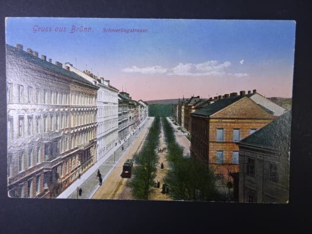 Brno - Třída Kpt. Jaroše (Schmerlingova - Schmerlingstrasse), neprošlá