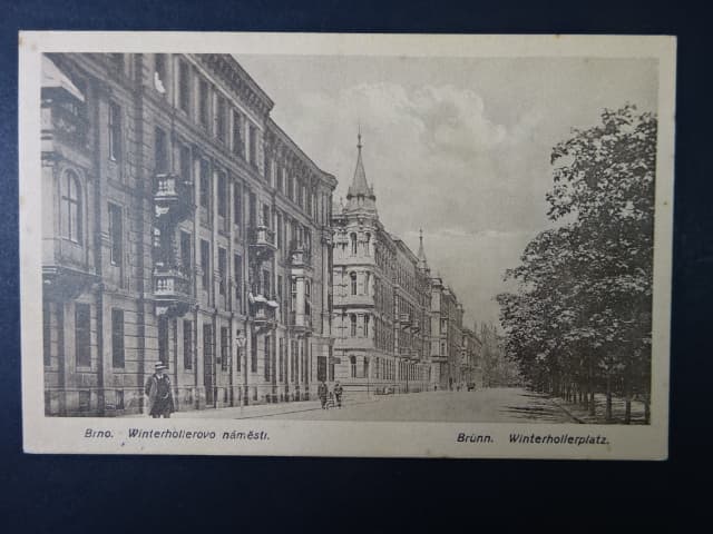 Brno - Náměstí 28.října (Winterhollerplatz), neprošlá