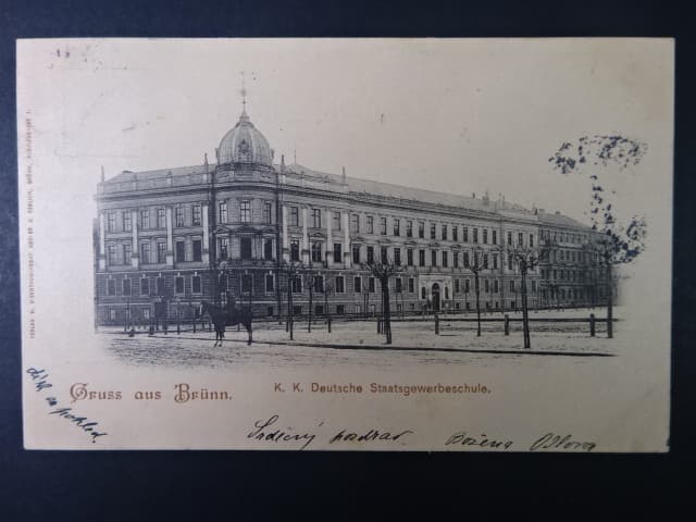 Brno - Náměstí 28.října (Winterhollerplatz), prošlá 1898