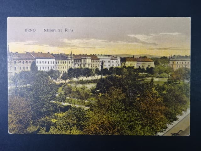 Brno - Náměstí 28.října (Winterhollerplatz), neprošlá