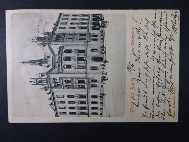 Brno - Rašínova (Lichtenštejnova ulice), prošlá 1903