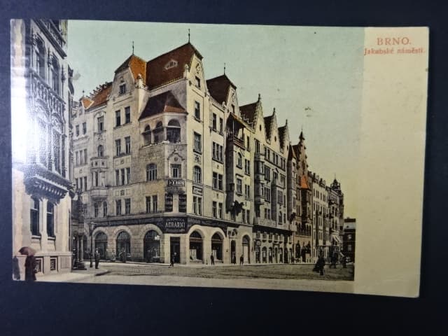 Brno - Rašínova (Lichtenštejnova ulice), prošlá 1909