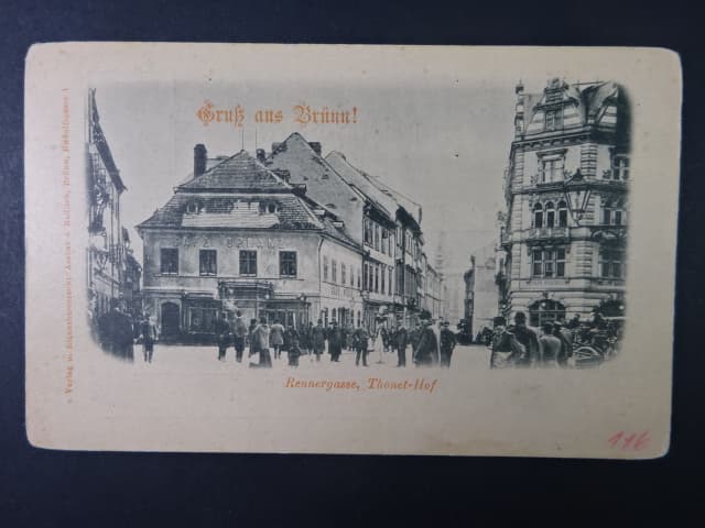 Brno - Běhounská (Rennergasse), neprošlá