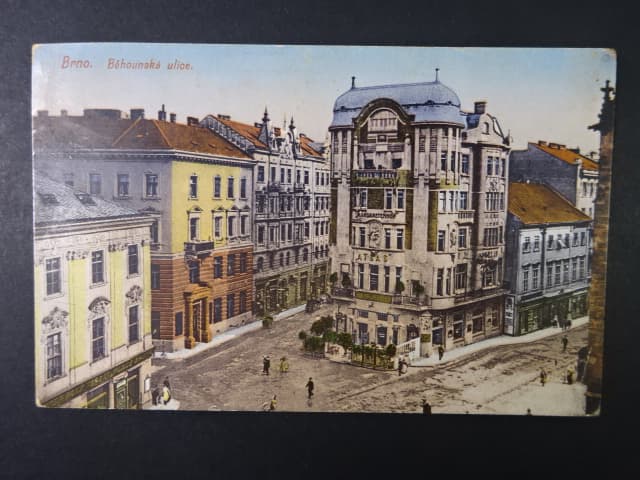 Brno - Běhounská (Rennergasse), prošlá 1912