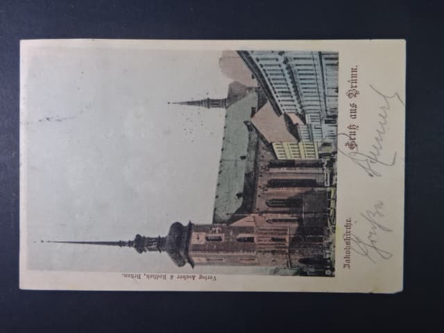 Brno - Rašínova (Lichtenštejnova ulice), prošlá 1899