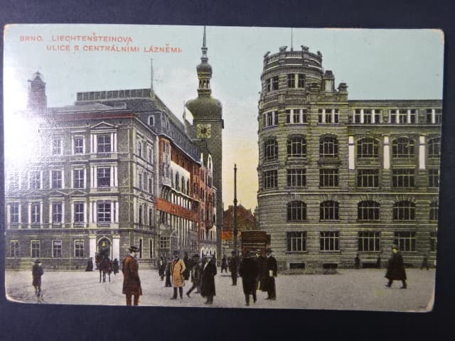 Brno - Moravské náměstí (Lažánského nám.), prošlá