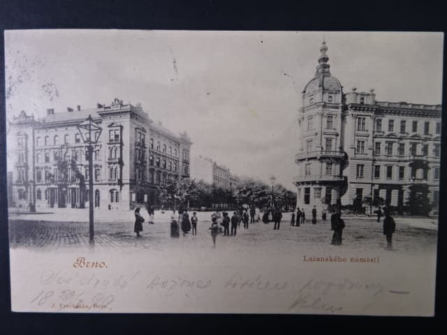 Brno - Moravské náměstí (Lažánského nám.), prošlá 1899
