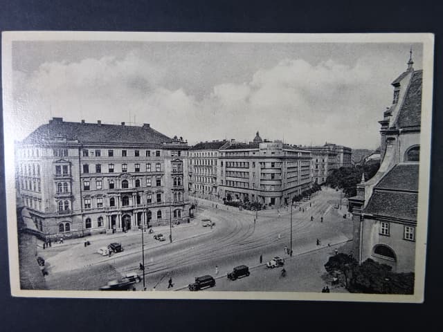 Brno - Moravské náměstí (Lažánského nám.), neprošlá