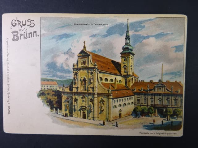 Brno - Moravské náměstí (Lažánského nám.), neprošlá, 1899