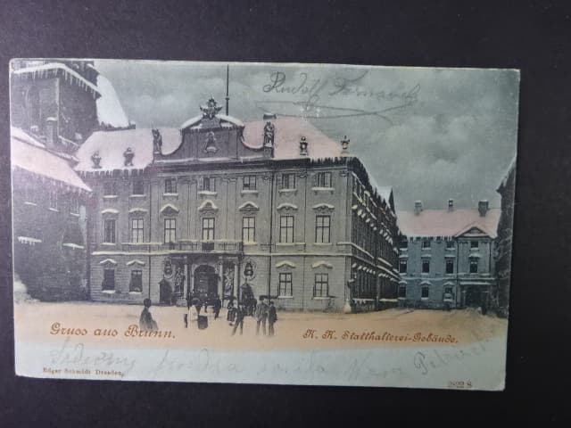 Brno - Moravské náměstí (Lažánského nám.), prošlá 1902