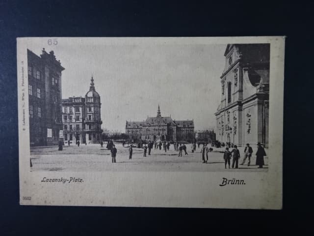 Brno - Moravské náměstí (Lažánského nám.), neprošlá