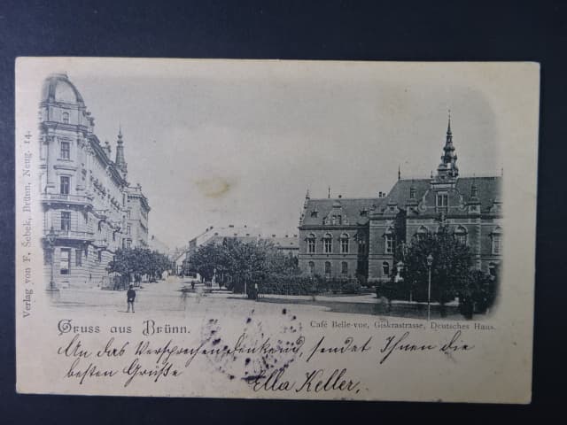 Brno - Moravské náměstí (Lažánského nám.), prošlá 1899